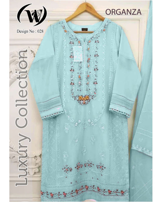 AGHA NOOR SKY BLUE